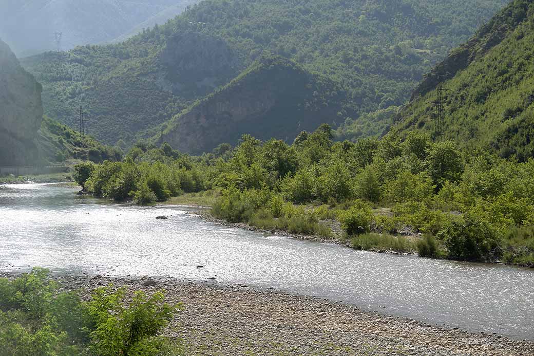Shkumbin river