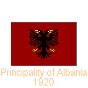 Principality of Albania, 1920; Albanian Republic, 1925