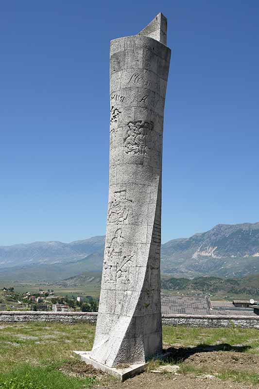 Albanian literacy monument