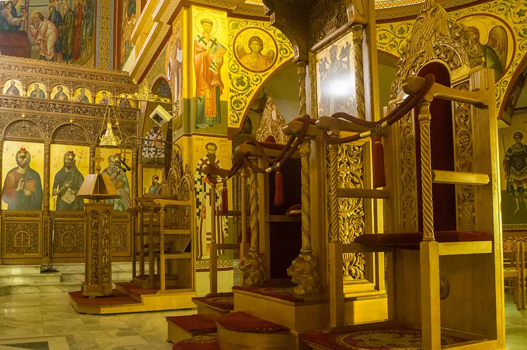 Interior, Resurrection cathedral