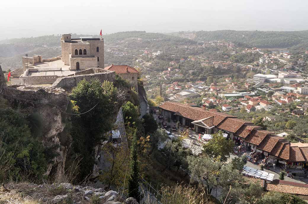 View to Skanderbeg Museum