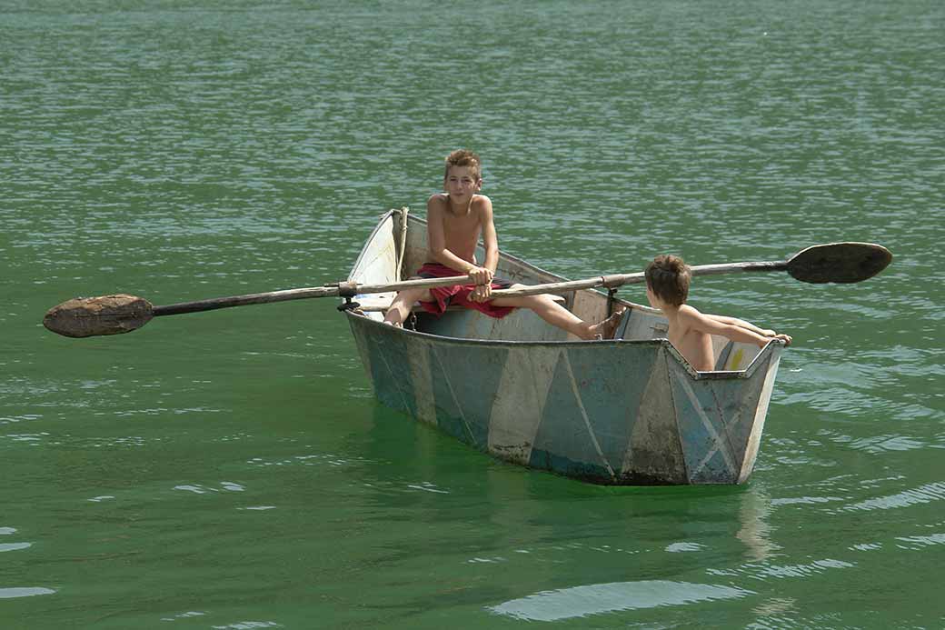 Boys in a boat