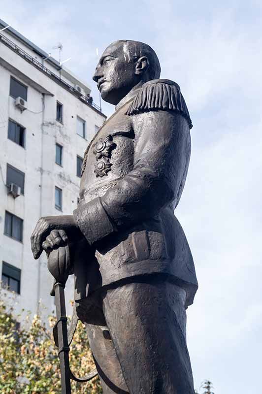 Statue of King Zog I