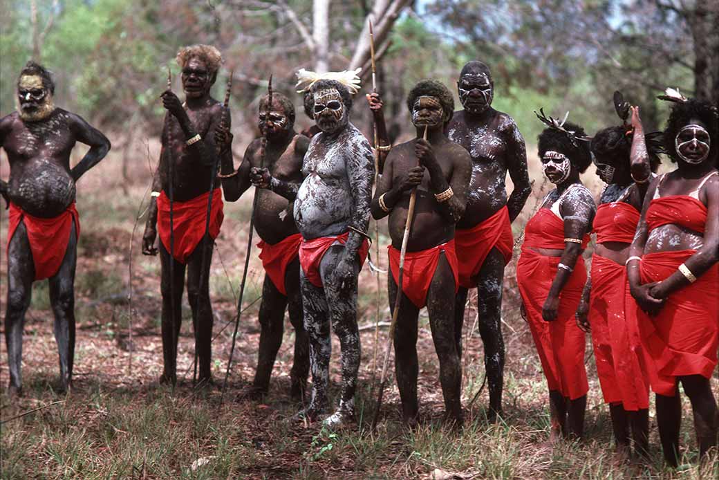 Tiwi dancers