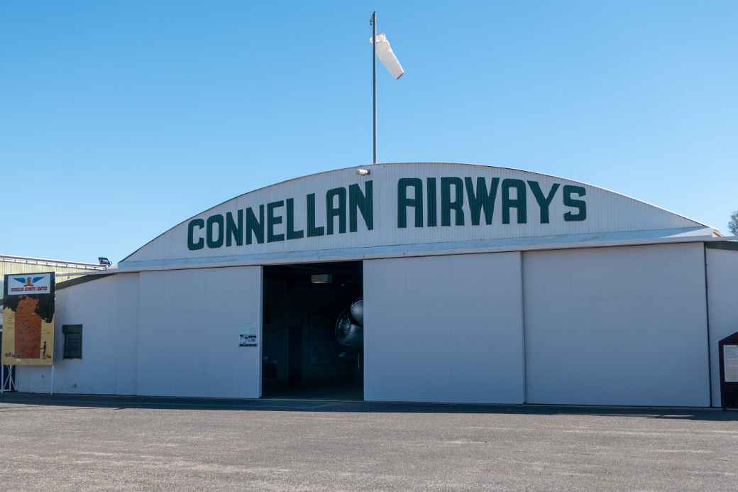 Connellan Airways hangar