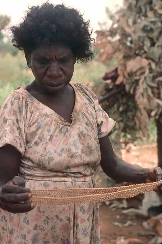 Aboriginal weaving