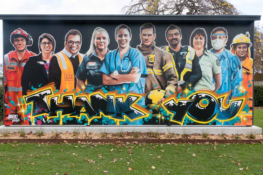 Thank you Mural