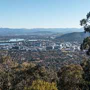View from Mount Ainslie to Canberra