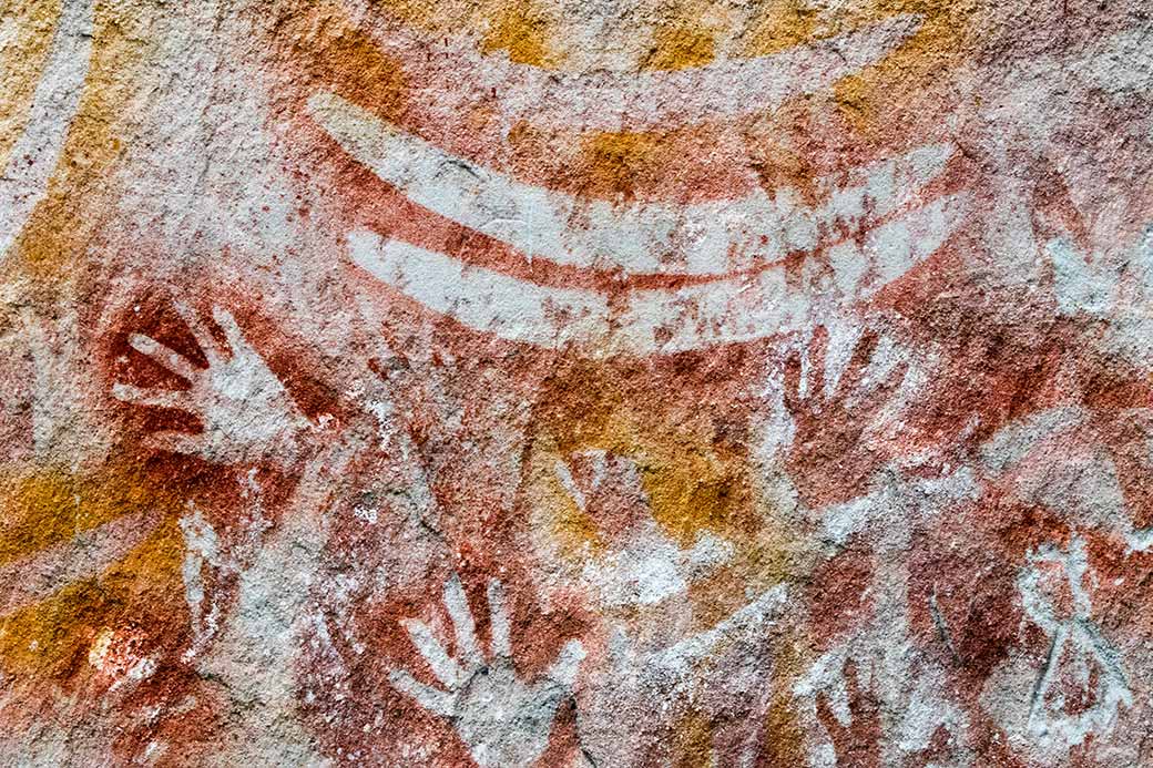 Aboriginal paintings, Art Gallery