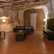 Living room, underground house