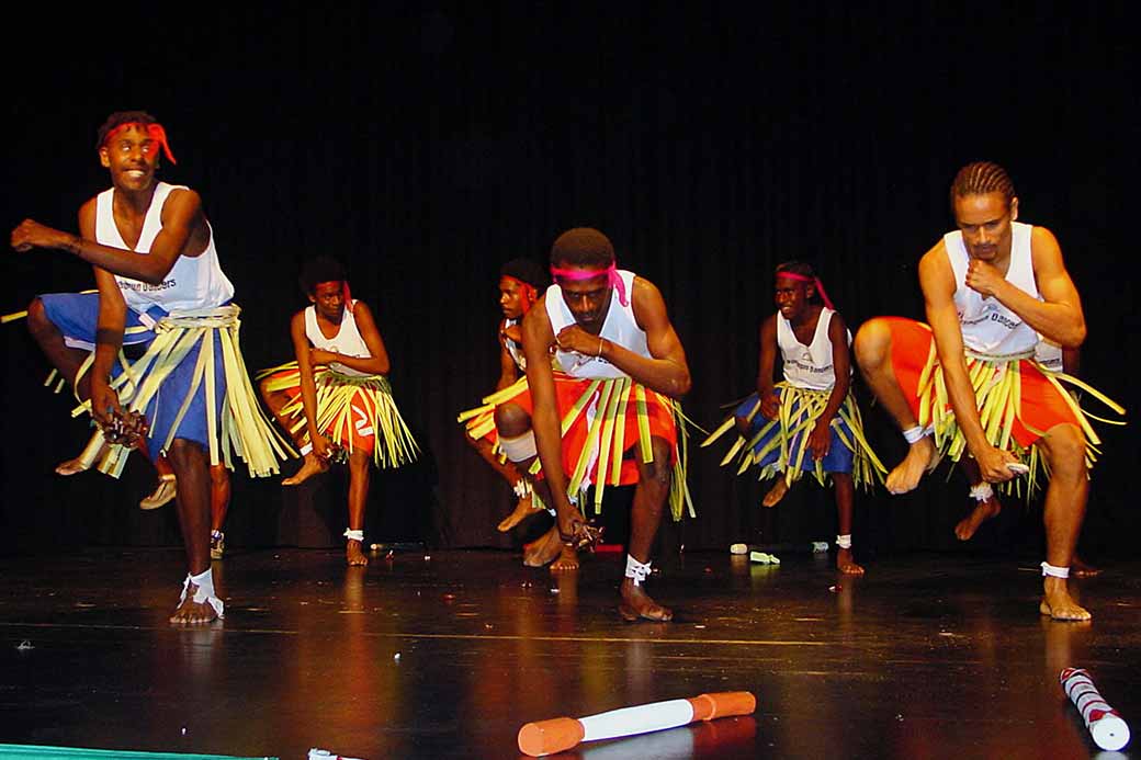 Djarragun Dancers perform