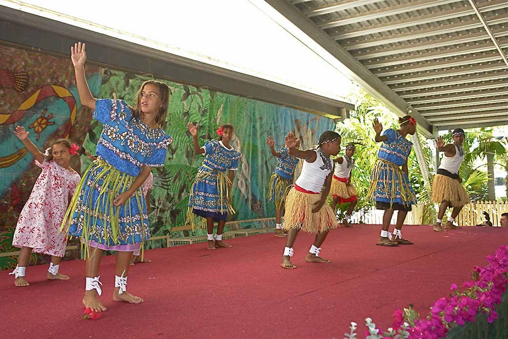Mixed Torres Strait Dancers