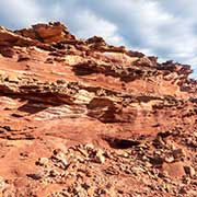 Sandstone ridges, Rainbow Valley