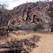 Folded rocks, King Leopold Ranges