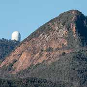 View to Siding Spring Observatory