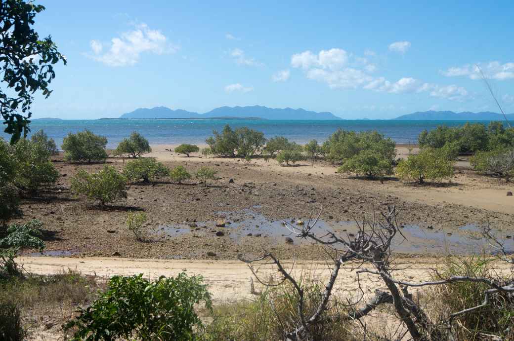 View from Bowen to Gloucester Island