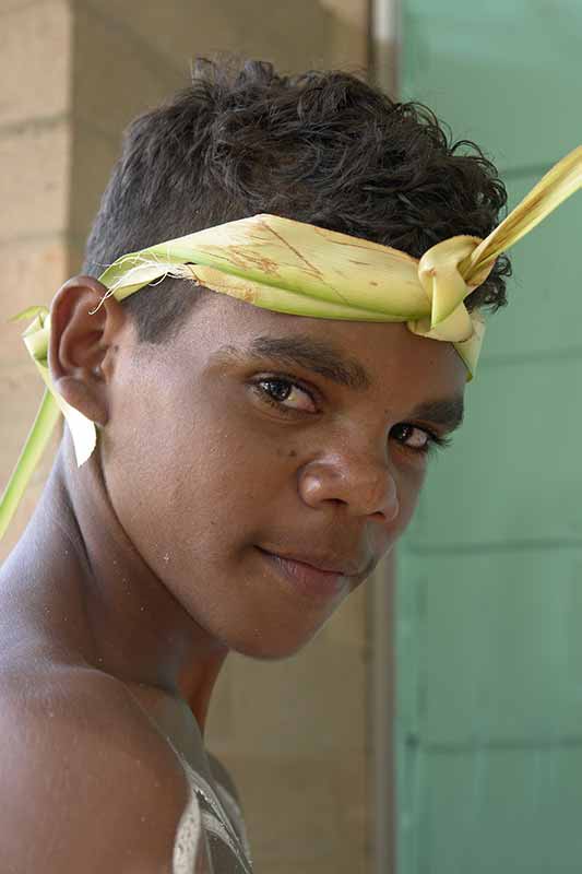 Aboriginal boy, Gordonvale