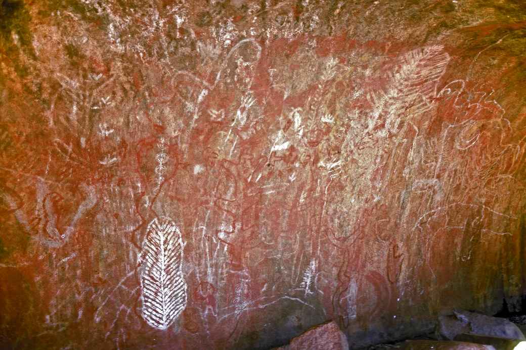 Mulwaddi Cave painting