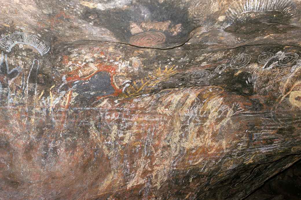 Rock paintings, Hunter's Cave