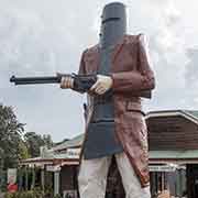 Big Ned Kelly statue