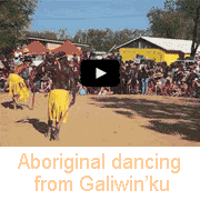 Aboriginal dancing from Galiwin'ku