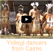 Yidinyji dancers from Cairns