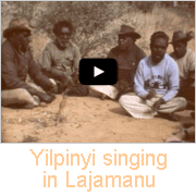 Yilpinyi singing in Lajamanu