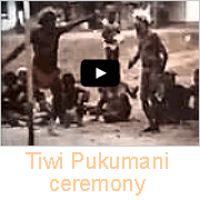 Tiwi Pukumani ceremony