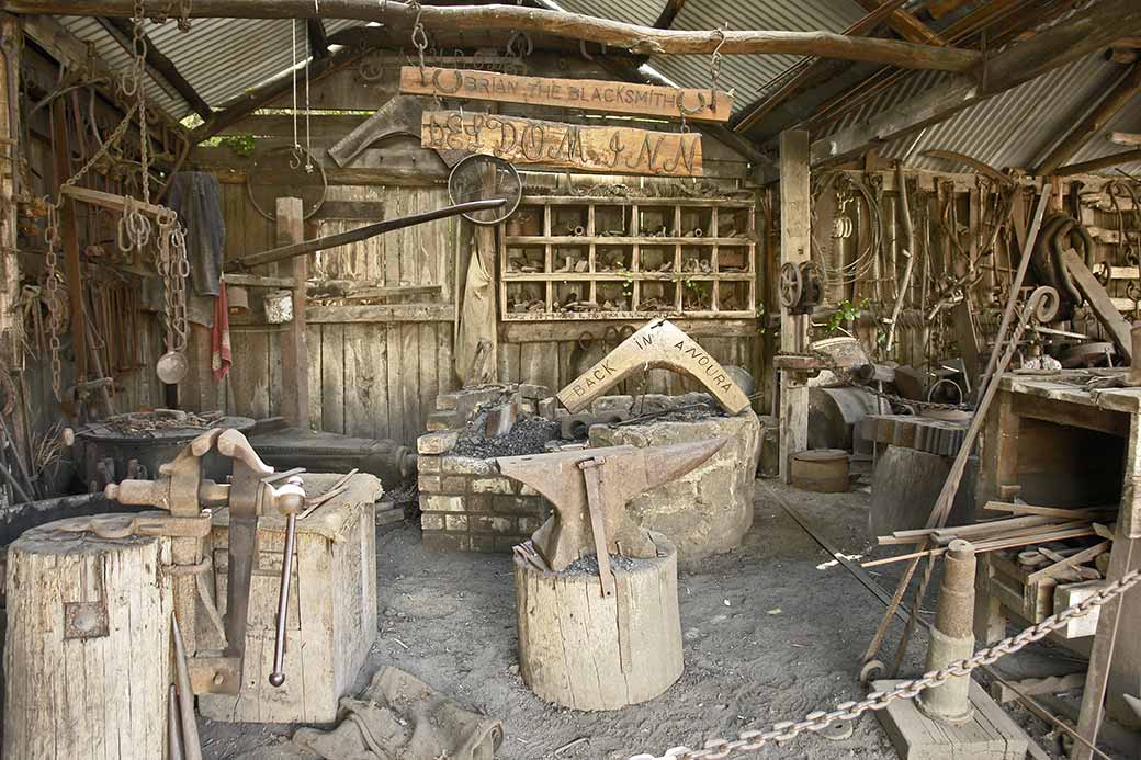Blacksmith workshop