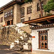 Cloak room, National Museum of Bhutan