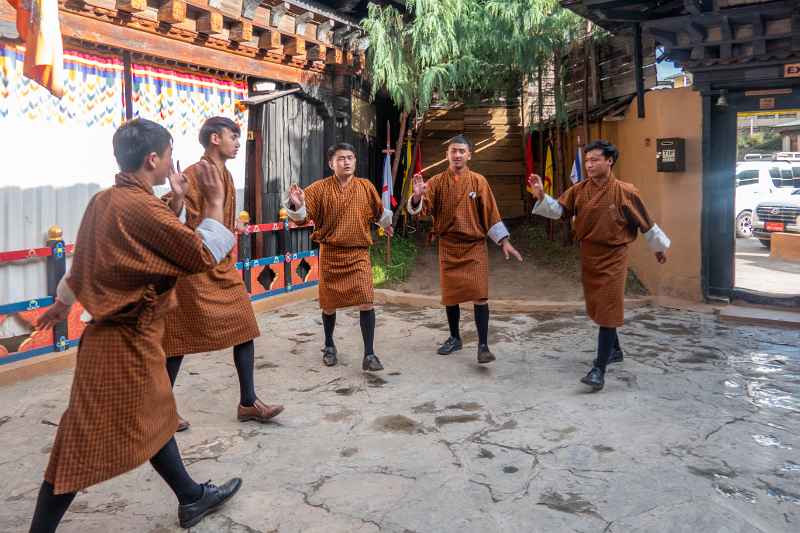 Traditional dance, Simply Bhutan