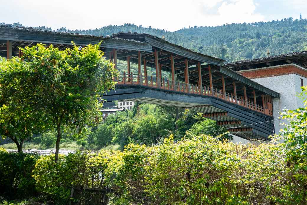 Bridge to Punakha Dzong