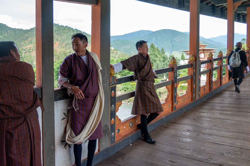 Bridge to Punakha Dzong