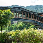 Bridge to Punakha Dzong