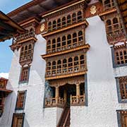 Interior buildings, Punakha Dzong