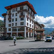 Main street of Thimphu