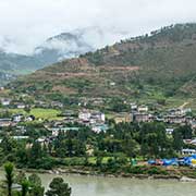 View to Bajo, Wangdue Phodrang