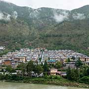 View to Bajo, Wangdue Phodrang