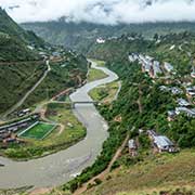 View to Wangdue Phodrang