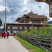 Path to Gangtey Monastery