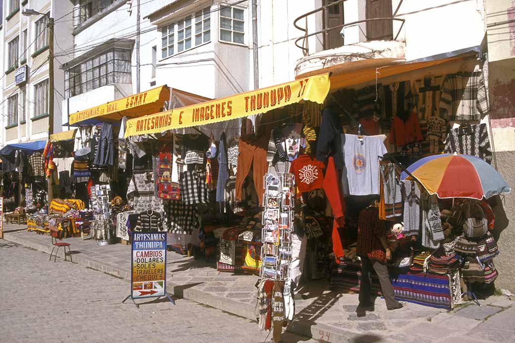 Souvenir shop, Copacabana