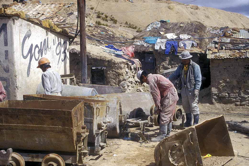 Miners at Cerro Rico