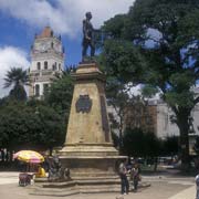Central square in Sucre