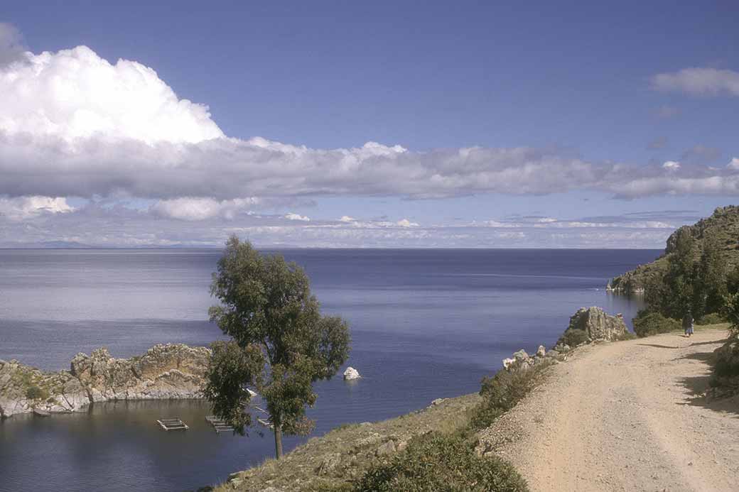 Lake Titicaca from the road