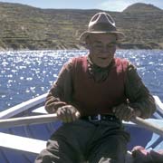 Rowing to Isla del Sol
