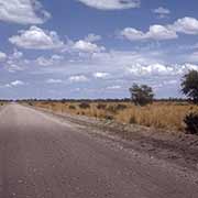 Road between Francistown and Maun