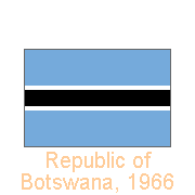 Republic of Botswana, 1966