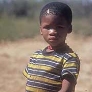 Mosarwa boy, Tsesane