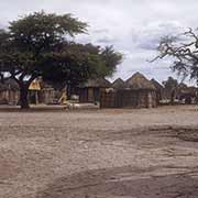 Tswana huts, Maun
