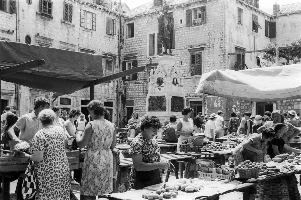 Market in Dubrovnik